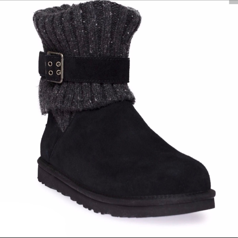 Black Ugg boots